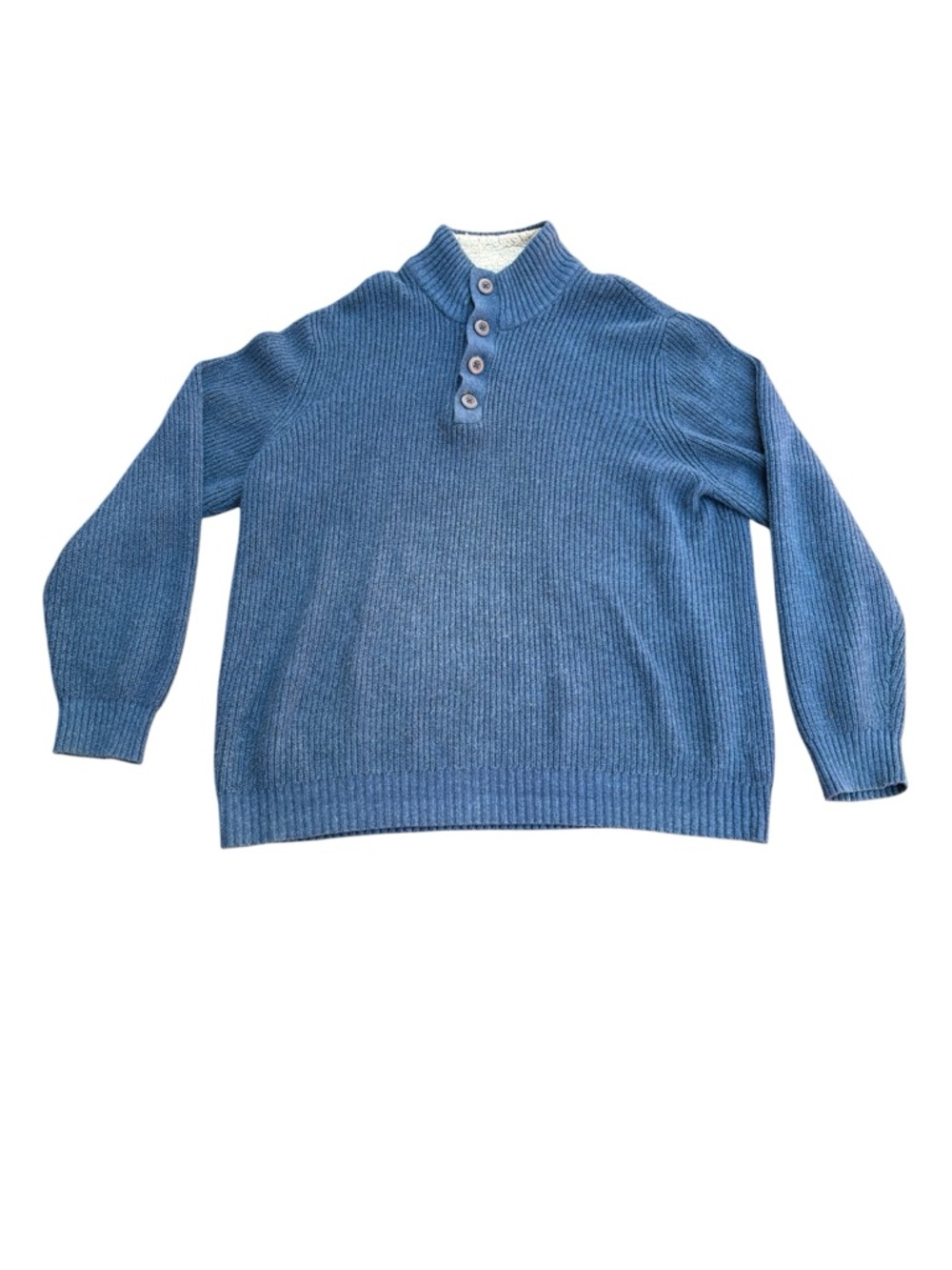 G.H. Bass & Co. Men’s XL Blue Knit Long Sleeve Pullover Sweater